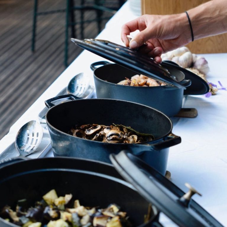 Brazier evening and food available at 70 Hectares